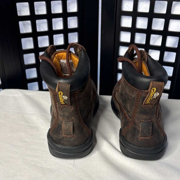 🤎 Dr. Comfort Boss Brown Work/Hiking Boots 11 Wide Comfort Leather NWOT🤎 - Picture 7 of 14